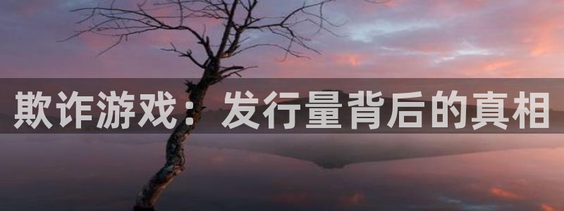 pp电子子文化游戏：欺诈游戏：发行量背后的真相