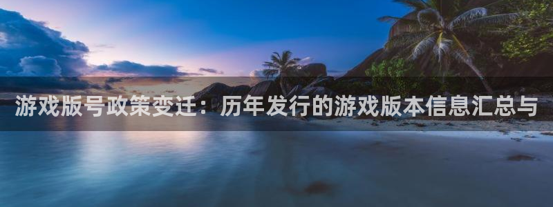 四川pp电子科技有限公司怎么样：游戏版号政策变迁：历年发行的游戏版本信息汇总与