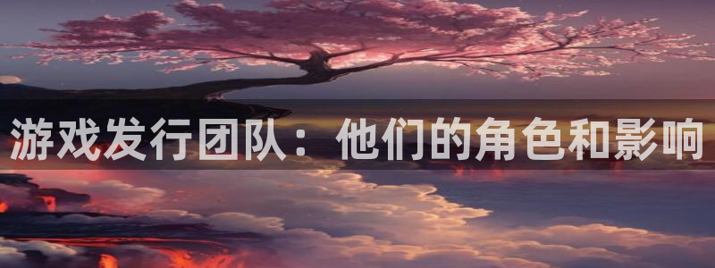 广州pp电子投资管理顾问有限公司：游戏发行团队：他们的角色和影响